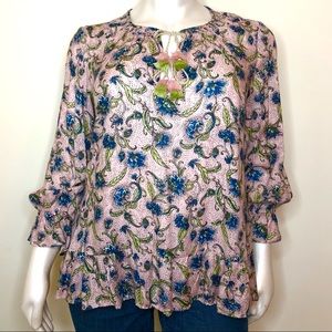 Jessica Simpson Feminine Blouse with Ruffle